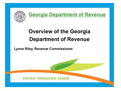 georgia department of revenue address update